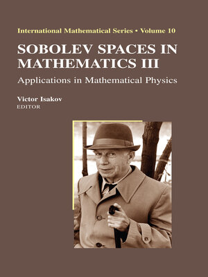 cover image of Sobolev Spaces in Mathematics III